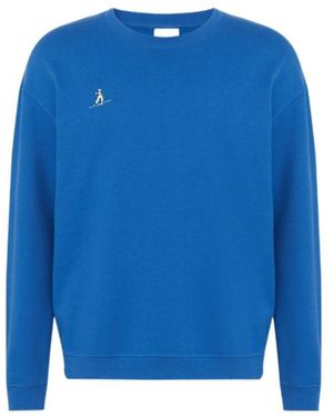 Mammut Base Ml Crew Neck Ski Tour - Blue