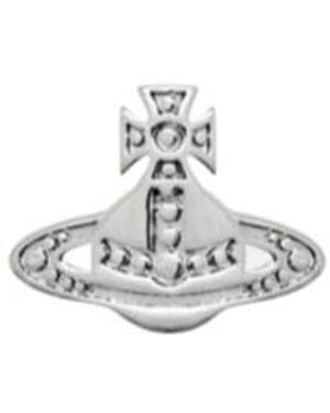 Vivienne Westwood Marinetta Single Stud Earring - White