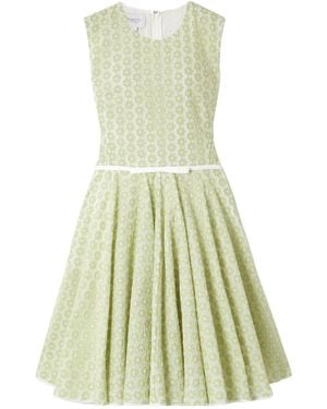 Giambattista Valli Guipure Lace Mini Dress - Green