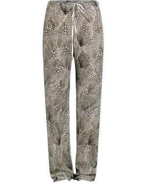 Dries Van Noten 01110 Pachas 1418 W.W.Pants Clothing - Grey