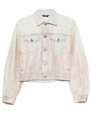 Haikure Simon Denim Jacket - White