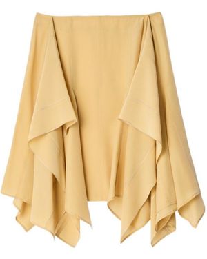 Lemaire Panelled Skirt - Natural