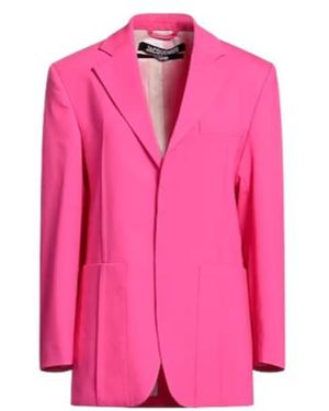 Jacquemus Single-Breasted Suit Jacket - Pink