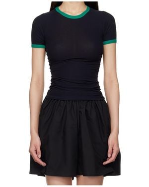 Baserange Short Sleeve Top - Black