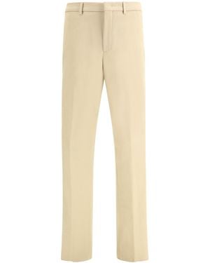 Loro Piana Jarno Regular-Fit Trousers - Natural