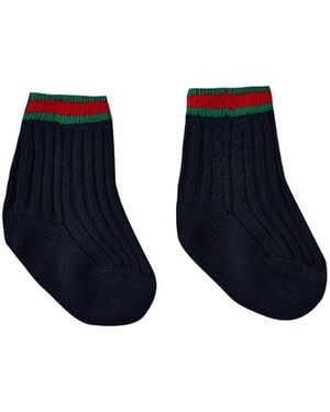 Gucci Crew Socks - Blue