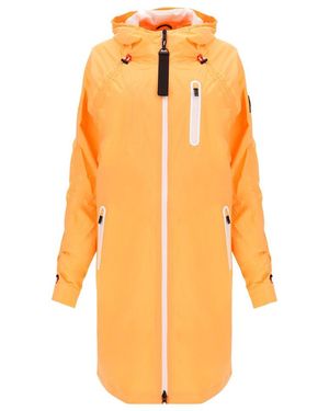 Moose Knuckles Logo Windbreaker - Orange