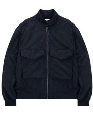 Nanamica Alphadry Field Jacket - Blue