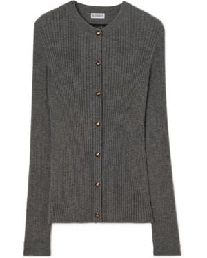 Burberry Cashmere Cardigan - Gray