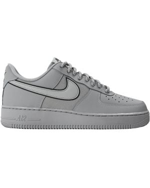 Nike Air Force 1 07 Shoes - Gray