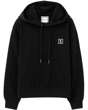WOOYOUNGMI Logo Hoodie - Black