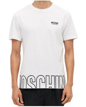 Moschino Crew Neck T-Shirt - White