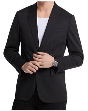 Michael Kors Single-Breasted Tailored Blazer - Black