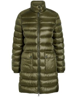 Moncler Genet Padded Shell Coat - Green