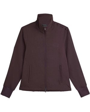 Y-3 Stand Collar Sweat Jacket - Purple