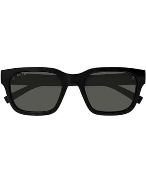 Gucci Eyewear Square Frame Sunglasses - Black