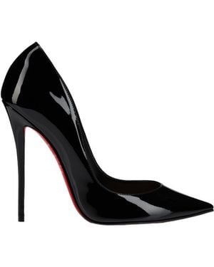Christian Louboutin Pointed-Toe High Heels - Black