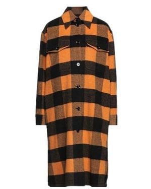 MM6 by Maison Margiela Plaid Longsleeve Shirt - Orange
