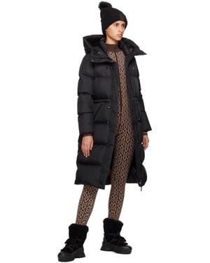 Mackage Padded Down Hooded Jacket - Black