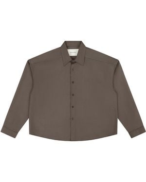 Entire studios Long-Sleeved Shirt - Brown