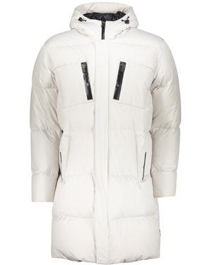 Herno Hooded Quilted Puffer Coat - White
