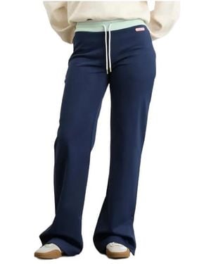 CASABLANCA Drawstring Trousers - Blue