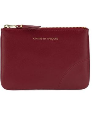 Comme des Garçons Comme Des Garçons Wallet Classic Line Zip Wallet - Red