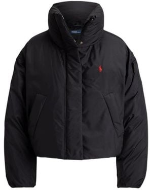 Polo Ralph Lauren Oversized Short Down Jacket - Black