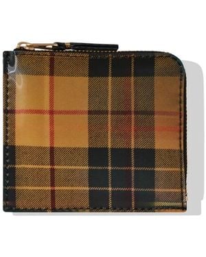 Comme des Garçons Checkered Purse - Multicolor