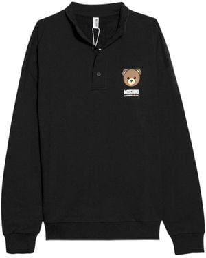 Moschino Long-Sleeved Sweatshirt - Black