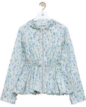Loewe Hooded Jacket - Blue