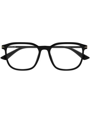 Montblanc Eyewear Square Frame Glasses - White