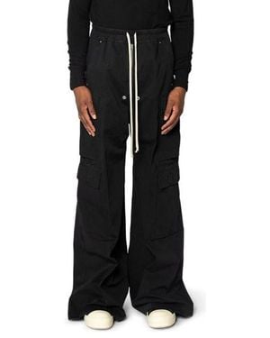 Rick Owens Drawstring Cargo Pants - Black