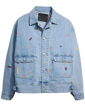 Levi's Utility Denim Trucker Jacket - Blue