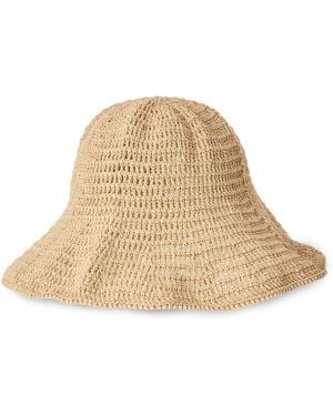 Magda Butrym Crochet Floppy Hat - Natural
