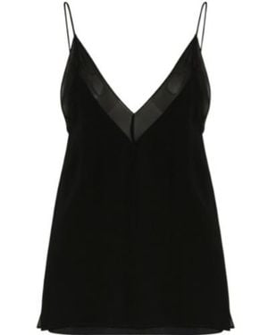 Marella Georgette Camisole Top - Black