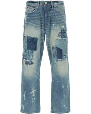 Polo Ralph Lauren Vintage Classic Distressed Jeans - Blue