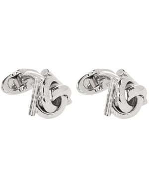 Ferragamo Ferragamo Gancini Cuff Links - White