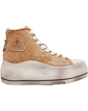 R13 Kurt High-Top Sneakers - Natural