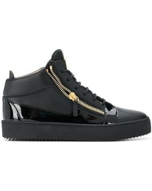 Giuseppe Zanotti Lace-Up Casual Trainers - Black