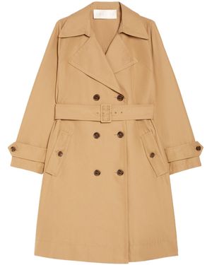 iBlues Straight-Fit Trench Coat - Natural