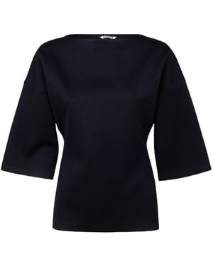 AURALEE Wide-Sleeved Top - Black