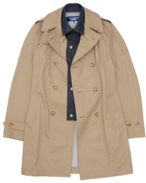 Junya Watanabe Long-Sleeved Trench Coat - Brown
