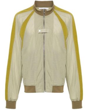 RANRA Thussar Raglan Sleeve Casual Jacket - Green