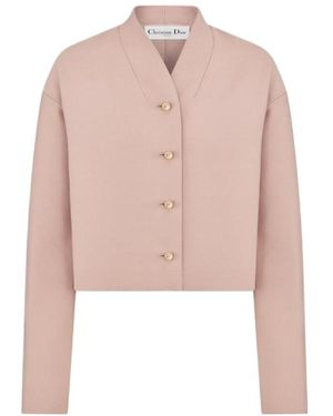 Dior Cropped Jacket - Pink