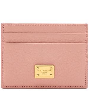 Dolce & Gabbana Logo Card Holder - Pink