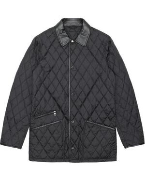 Ferragamo Quilted Casual Jacket - Grey
