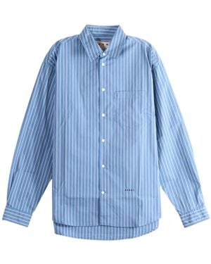 Marni Long-Sleeved Shirt - Blue