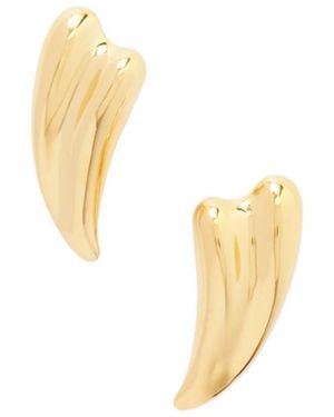 Tom Ford Tone Clip Earrings - Metallic