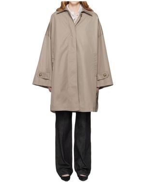 TOTEME Car Long-Sleeved Trench Coat - Natural